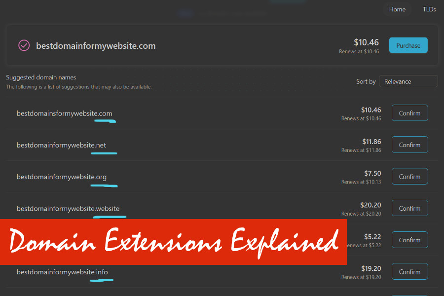 Domain Extensions Explained: .com vs .net vs .io vs Country Domains